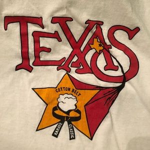 Vintage Texas Cotton Belt Karate Classic tee